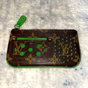 Authentic Louis Vuitton Monogram Perfo Pochette Cles Coin Case *limited Release*